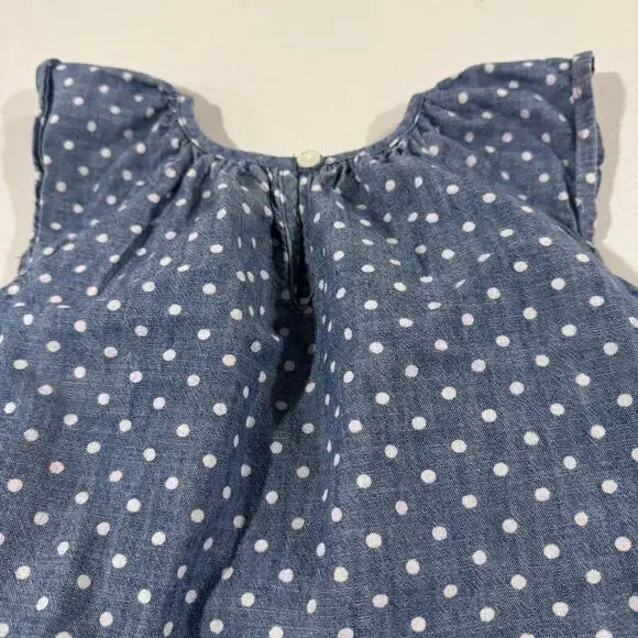 Baby Gap Toddler 4T Polka dot Dress 100% Cotton - Picture 2 of 6